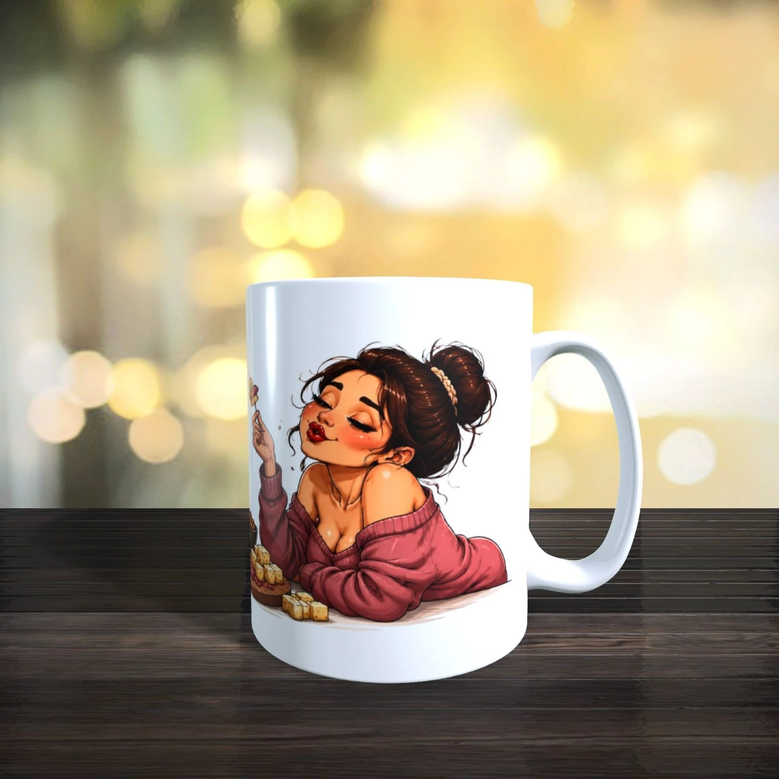 Taza de humor, ¡Prefiero el aperitivo a la dieta! – photo 3
